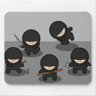 5 Kleine Ninjas Mousepad