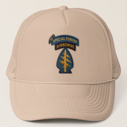 5. Kraftgruppenveteranen-Tierarzthut Truckerkappe (Vorderseite)