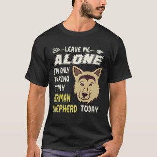5 Lass mich in Ruhe, ich rede nur mit meiner deuts T-Shirt