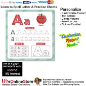 5 Learn To Spell Letter A Teacher Home Schooling