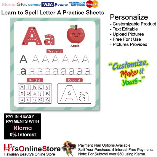 5 Learn To Spell Letter A Teacher Home Schooling