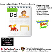 5 Learn To Spell Letter D Teacher Home Schooling