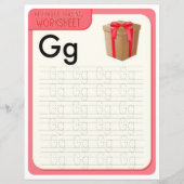 5 Learn To Spell Letter G Teacher Home Schooling (Vorderseite)