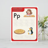 5 Learn To Spell Letter P Teacher Home Schooling (Stehend Vorderseite)