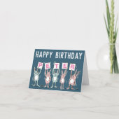 5 Letter Name Happy Birthday Card Karte (Vorderseite)