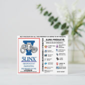 5 linx Logo von mojisola ein gbadamosi okubule Pol Postkarte (Stehend Vorderseite)