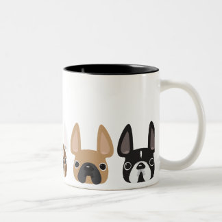 5 Little Frenchies Tasse