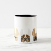 5 Little Frenchies Tasse (Mittel)