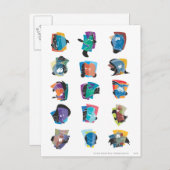 # 5 LOONEY TUNES™ Foto Op Postkarte (Vorne/Hinten)