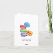 5 Macaronkarte Karte (Rückseite)