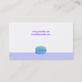 5 Macarons Bakenkarte Visitenkarte (Rückseite)