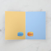 5 Macarons Geburtstagskarte Karte (Innenseite)