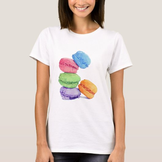 5 Macarons, Ladys T - Shirt (Vorderseite)