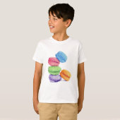 5 Macarons T-Shirt (Vorne ganz)