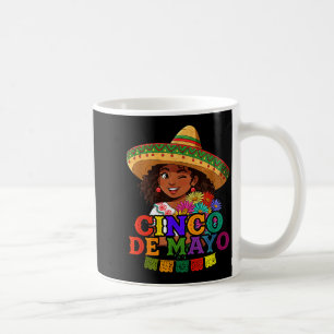 5. Mai Anime-Mädchen Otaku Mädchen Cinco de Mayo Kaffeetasse
