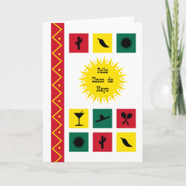 5. Mai Cinco de Mayo Mexikanisch inspiriert Karte