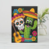5. Mai Fiesta Card Einladung (Stehend Vorderseite)