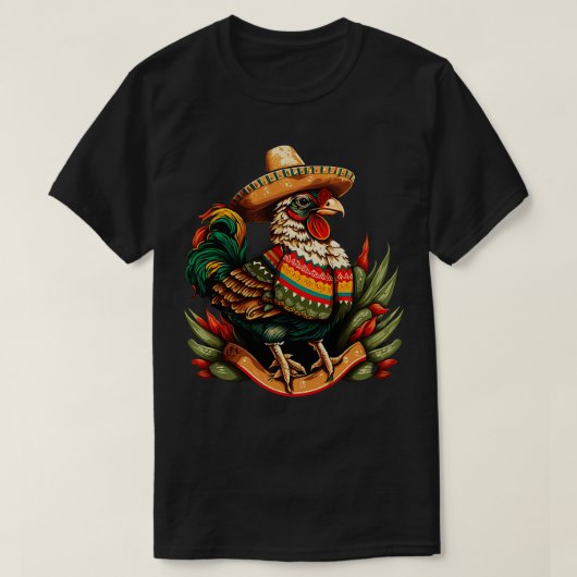 5. Mai Hühner 6 T-Shirt (Design vorne)
