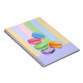 5 Makaronstreifen-Notebook Notizblock (Rechte Seite)