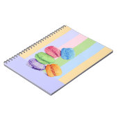 5 Makaronstreifen-Notebook Notizblock (Linke Seite)