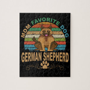 5 Mamas Lieblingshund Deutscher Hirte Puzzle