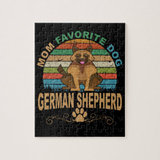 5 Mamas Lieblingshund Deutscher Hirte Puzzle