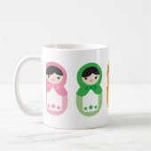 5 Matryoshka Schatze Kaffeetasse (Links)