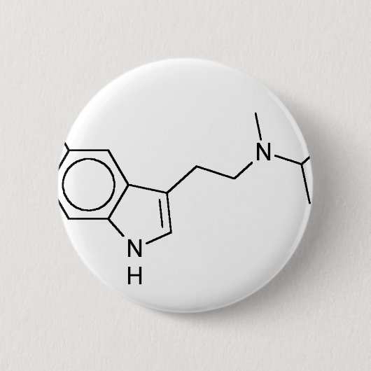 5-MeO-MiPT Button (Vorderseite)