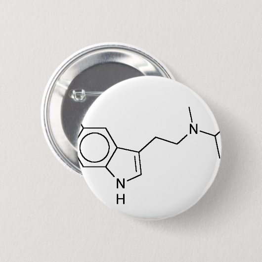 5-MeO-MiPT Button (Vorne & Hinten)