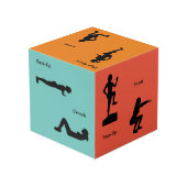 5 Minute-Training Würfel (Rückseite Schrägansicht)