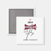 5-Minuten-Nickerchen = Zombie-Apokalypse Magnet (Vorderseite/Rückseite)