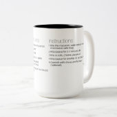 5 Minuten TASSE Mac'N'Käse—LRG TASSE (VorderseiteRechts)