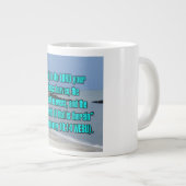 5. Mose 10:14 WEBU Mug Jumbo-Tasse (Vorderseite Rechts)