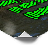 5. Mose 28:13-14 WEBU Poster (Ecke)