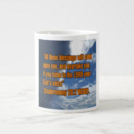 5. Mose 28:2 WEBU Tasse