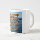 5. Mose 31:6 WEBU Tasse (Vorderseite Rechts)