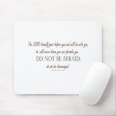 5. Mose 31:8 Mousepad (Mit Mouse)