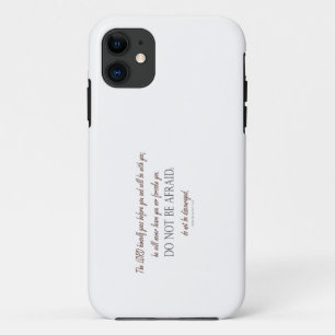 5. Mose 31 Fürchte dich nicht, florale Ränder Case-Mate iPhone Hülle