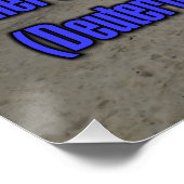 5. Mose 4:39 WEBU Poster (Ecke)