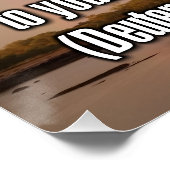 5. Mose 8:18 WEBU Poster (Ecke)