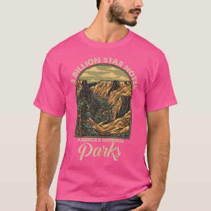 5 Mrd. Star Hotel Americas National Parks Campi T-Shirt