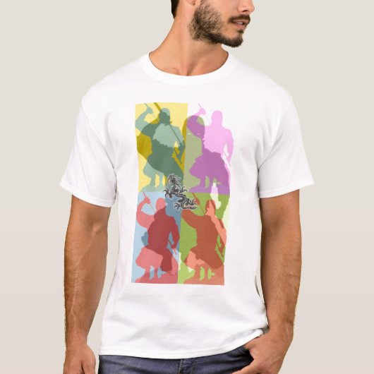 5 Ninja starkes Shirt (Vorderseite)