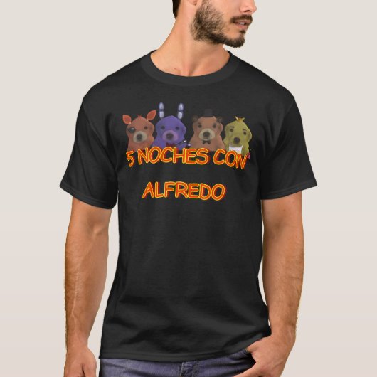 5 Noche Con Alfredo T-Shirt (Vorderseite)