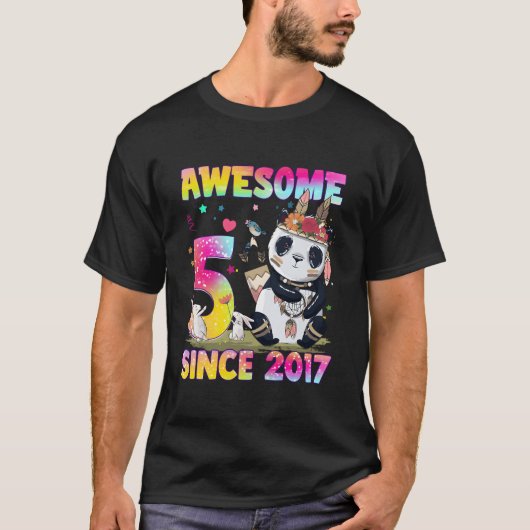 5 Ns Kleiner Panda 5. T-Shirt (Vorderseite)