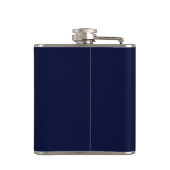 5 O'Clock Forever Vinyl Wrapped Flask Flachmann (Rückseite)