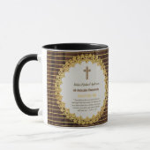 5. Ordination Jubiläum HOLZ - JEDE KLERGIE Tasse (Links)