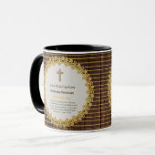 5. Ordination Jubiläum HOLZ - JEDE KLERGIE Tasse (Vorderseite Links)