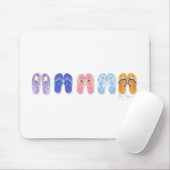 5 Paare Flipflops Mousepad (Mit Mouse)