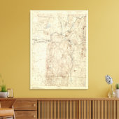 5 Palmer-Blatt Leinwanddruck (Insitu (Wohnzimmer))