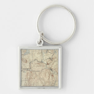 5 Palmerblatt Schlüsselanhänger